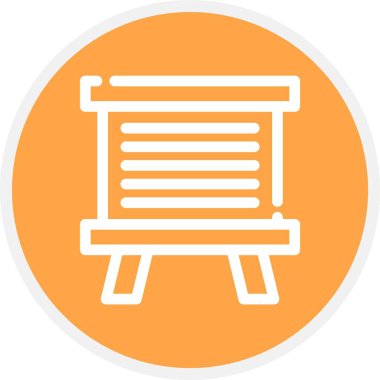 Pazarlama Planı, Basit Vektör Simgesi İllüstrasyonu