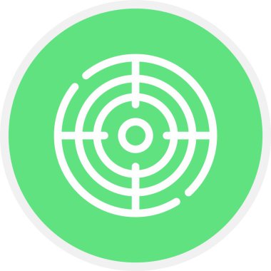 Seo, Basit Vektör Simgesi İllüstrasyonu