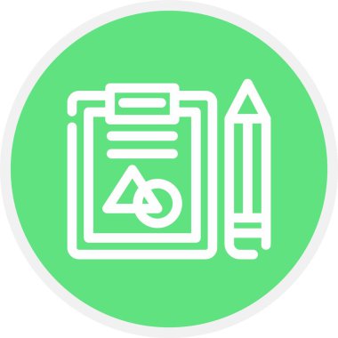 Grafik Tasarım, Basit Vektör Simgesi İllüstrasyonu