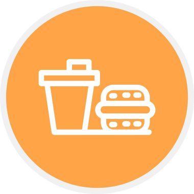 Uzaklaştır, Basit Vektör Simgesi İllüstrasyonu