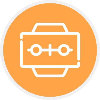 Blade, Basit Vektör Simgesi İllüstrasyonu