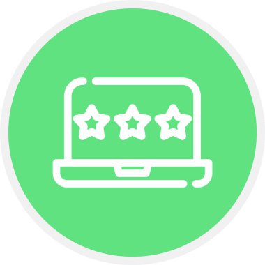 Beğeni, Basit Vektör Simgesi İllüstrasyonu