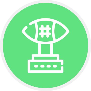 Ödül, Basit Vektör Simgesi İllüstrasyonu