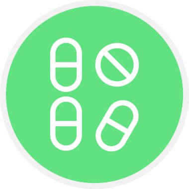 Hap, Basit Vektör Simgesi İllüstrasyonu