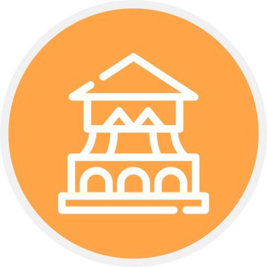 Dojo, Basit Vektör Simgesi İllüstrasyonu