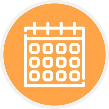 Takvim, Basit Vektör Simgesi ResmiComment