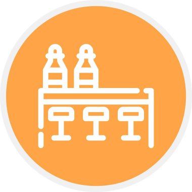 Tablo, Basit Vektör Simgesi İllüstrasyonu