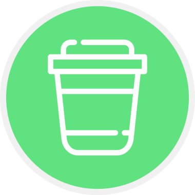 Sepet, Basit Vektör Simgesi İllüstrasyonu