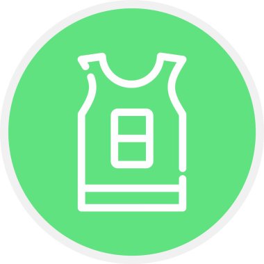 Basketbol, Basit Vektör Simgesi İllüstrasyonu