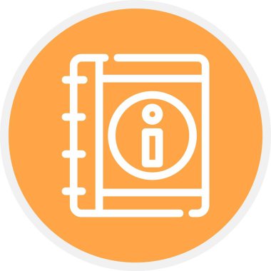 Kılavuz, Basit Vektör Simgesi İllüstrasyonu