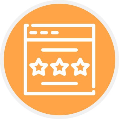 Beğeni, Basit Vektör Simgesi İllüstrasyonu