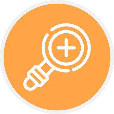 İnceleme, Basit Vektör Simgesi İllüstrasyonu