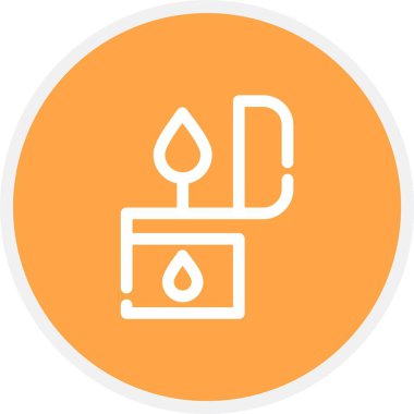 Daha hafif, Basit Vektör Simgesi İllüstrasyonu