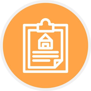 Liste, Basit Vektör Simgesi İllüstrasyonu