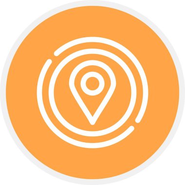 Konum Pin, Basit Vektör Simgesi ResmiComment