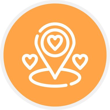 Favori, Basit Vektör Simgesi İllüstrasyonu