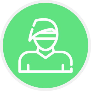 Aranıyor, Basit Vektör Simgesi İllüstrasyonu