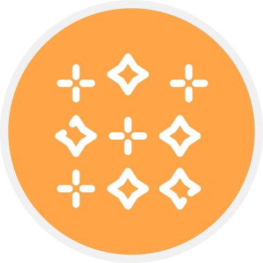 Parılda, Basit Vektör Simgesi İllüstrasyonu