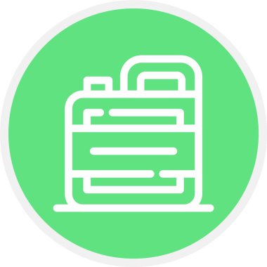 Kanalizasyon Temizleyici, Basit Vektör Simgesi İllüstrasyonu