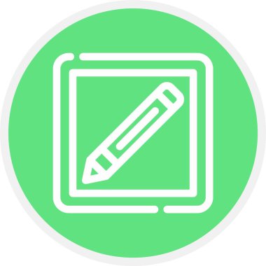 Portföy, Basit Vektör Simgesi İllüstrasyonu