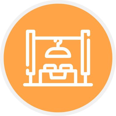 vektör lcd simgesi illüstrasyonu