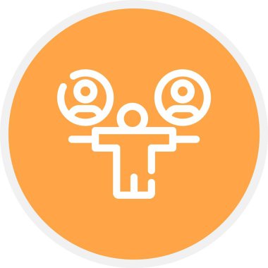 Seo simgesinin vektör illüstrasyonu