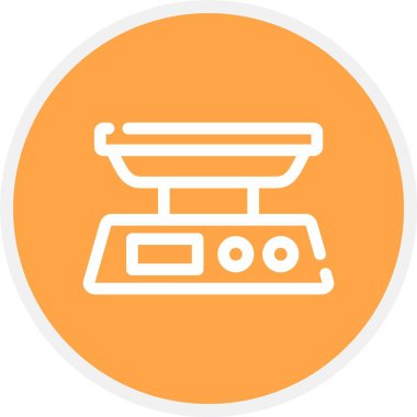 Gıda simgesinin vektör illüstrasyonu