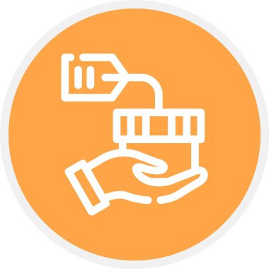 seo modern simgesinin vektör illüstrasyonu