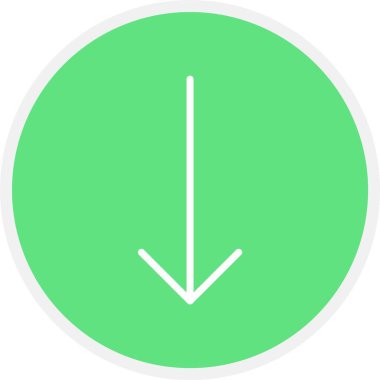 Ok. Web simgesi basit tasarım