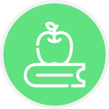 Apple vektör simgesi illüstrasyonu