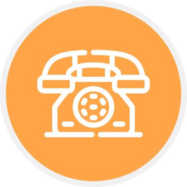 Telefon, Web Kullanımı için Basit Vektör Resimleri