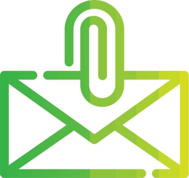 vektör posta simgesi, vektör illüstrasyonu