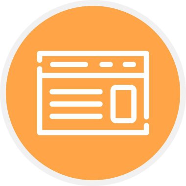 seo modern simgesinin vektör illüstrasyonu