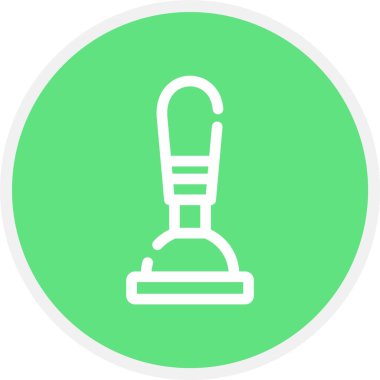 güzel pin çizgisi vektör simgesi