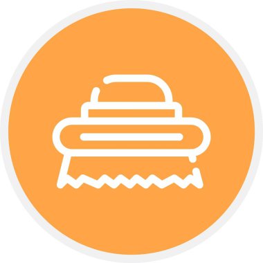 Gıda simgesinin vektör illüstrasyonu