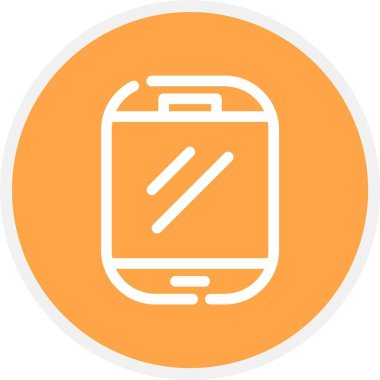 akıllı telefon simgesi vektör illüstrasyonu