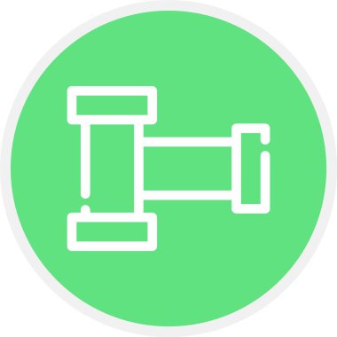 Modern b 'nin vektör illüstrasyonu eksik simgesi