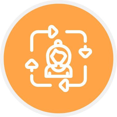 Kişisel ve ticari kullanım için vektör ayarı simgesi.