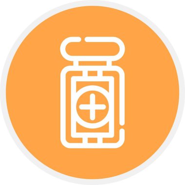 Benzersiz Batarya Vektörü Kabartma Simgesi