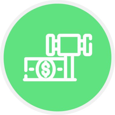 para simgesi vektör illüstrasyonu