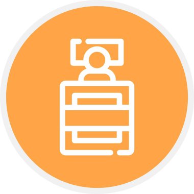 Modern eğitim ikonunun vektör illüstrasyonu