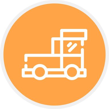 güzel araba simgesi vektör simgesi