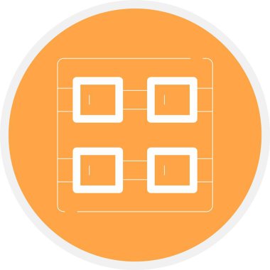 Güzel Hesap makinesi vektör satırı simgesi