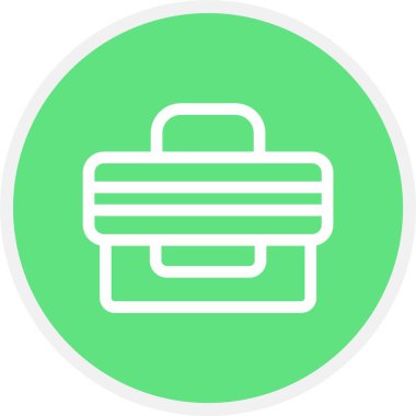 Büyük düz vektör simgesi