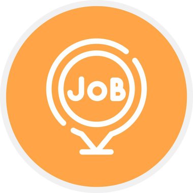 görev vektör simgesi modern basit vektör illüstrasyonu