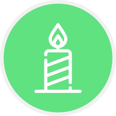 Mum. Web simgesi basit illüstrasyon