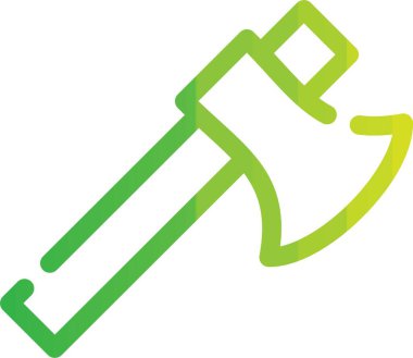 Balta. Web simgesi basit illüstrasyon