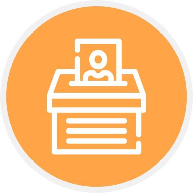 Belge simgesinin vektör illüstrasyonu