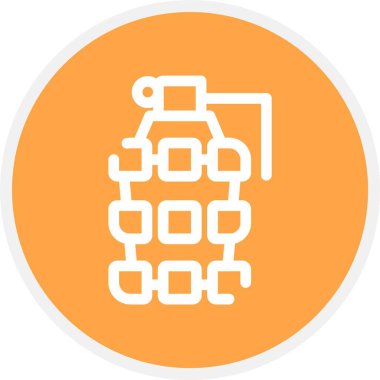 seo modern simgesinin vektör illüstrasyonu