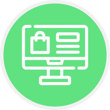 Güvenli parola simgesi vektör illüstrasyonu